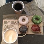 Donuts and coffee