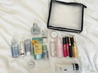 Items inside my toiletry bag