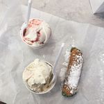 Gelato and canoli from Angelo Brocato