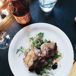 Duck confit from Bacchanal Wine