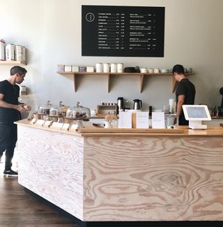 Inside Elm Coffee Roasters